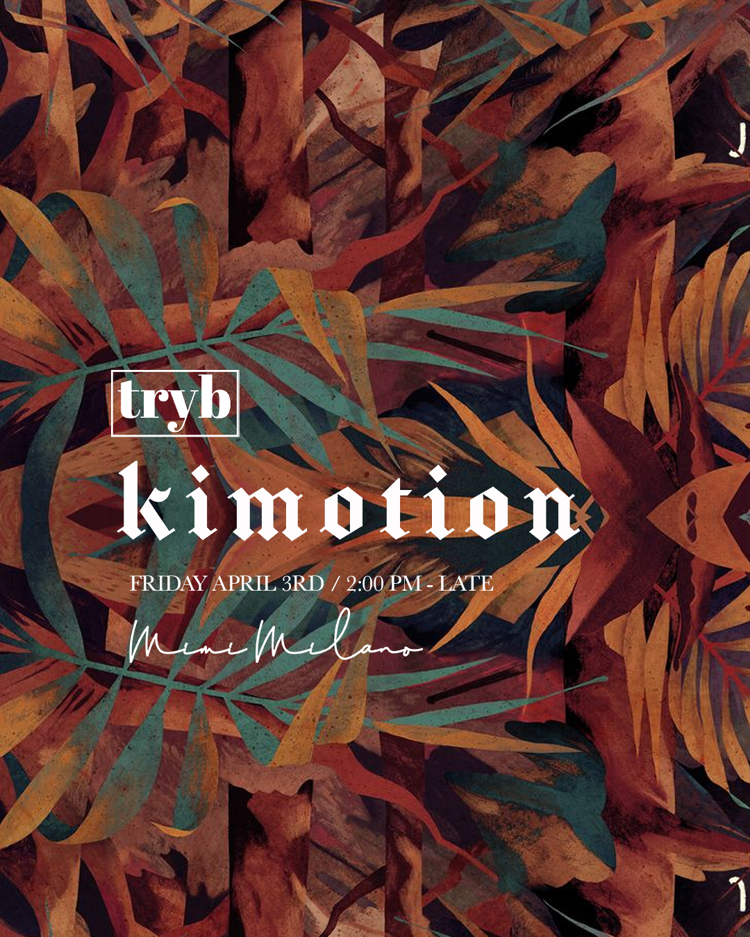 Kimotion DJ set at TRYB Chapter 1 Cairo